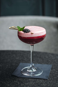 BLACKBERRY MEZCAL SOUR