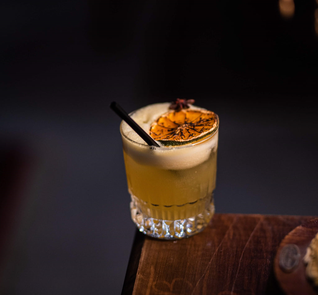 MEZCAL PEACH SOUR